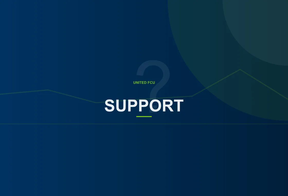 United FCU member checking What are essential customer support channels features in online banking