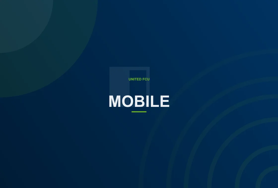 United FCU customer using digital tools for mobile check deposit on a laptop