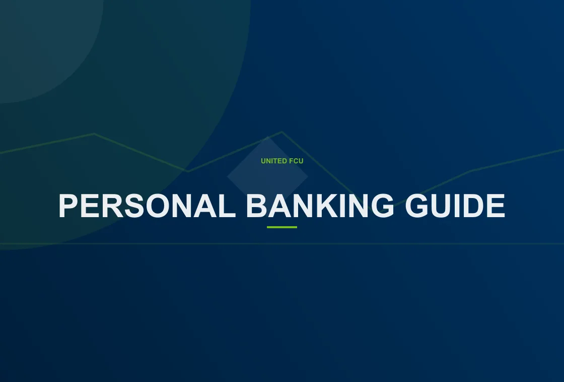 United FCU member exploring opening an account online through secure online banking