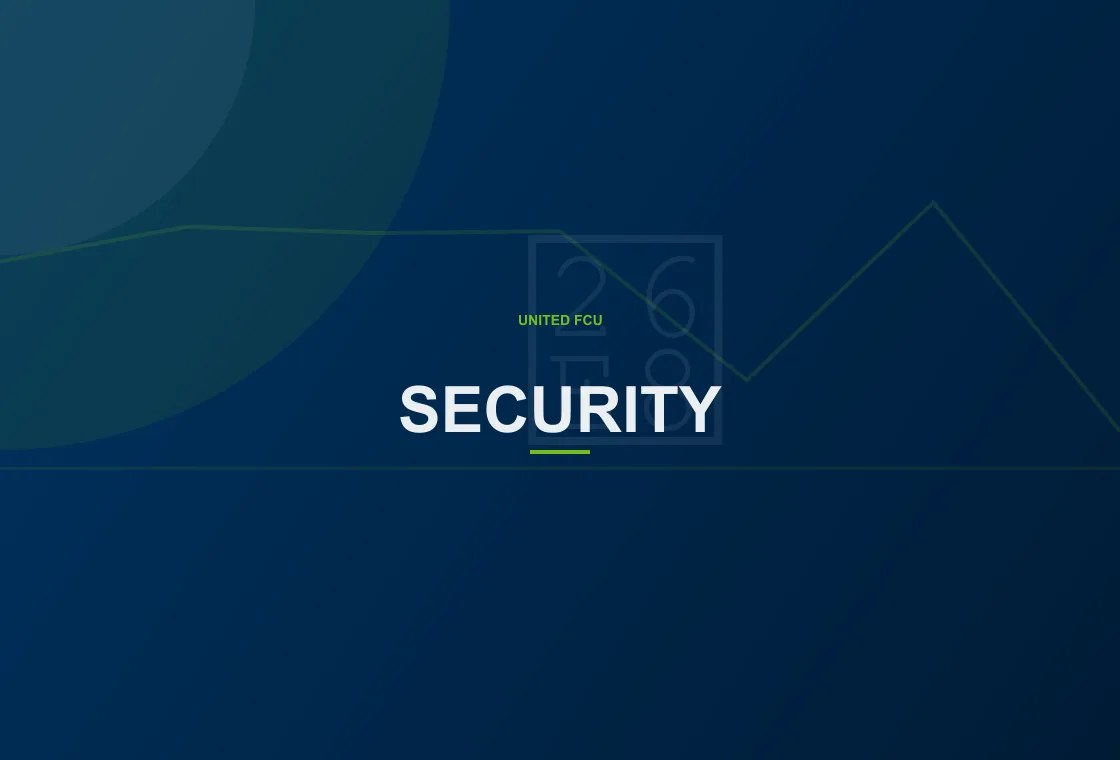 United FCU member exploring account notification through secure online banking